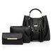 "Three-Piece Ladies Bag Set – Elegant, Versatile, and Perfectly Coordinated"